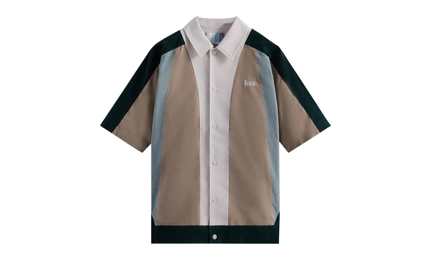 Micro Cord Woodpoint Shirt "Multi" KHM031173 368