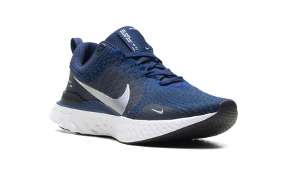 React Infinity Run Flyknit 3 "College Navy Metallic Silver" DZ3014 401