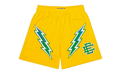 EE Basic Shorts "Yellow Bolt" EE277