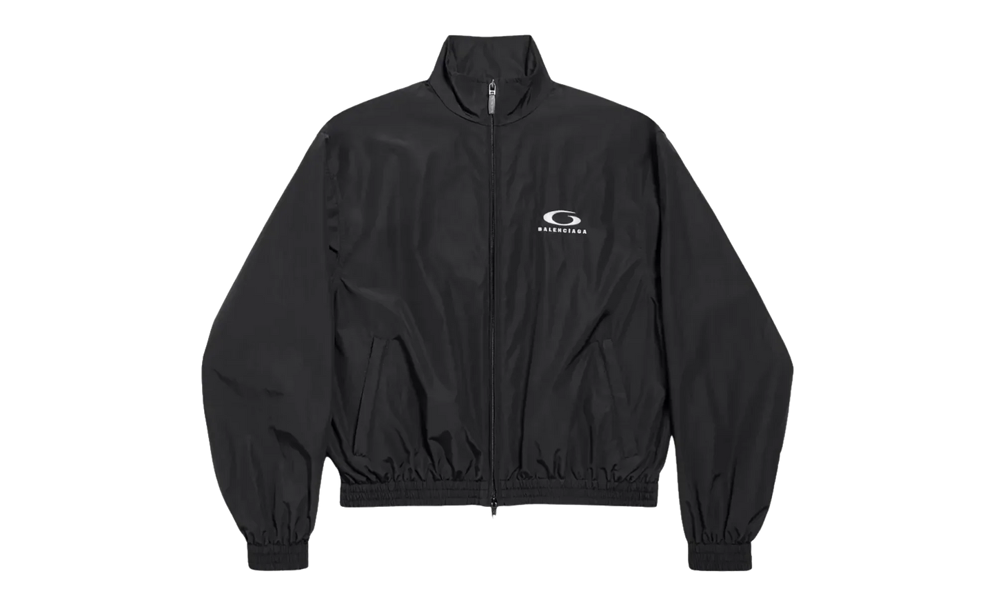 Tracksuit Stand Up Collar Jacket WMNS "Black" 857683 TPQ38 1000