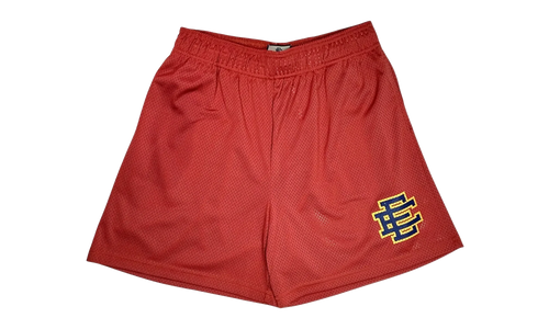 EE Basic Shorts "Crimson / Varsity Yellow" EE160