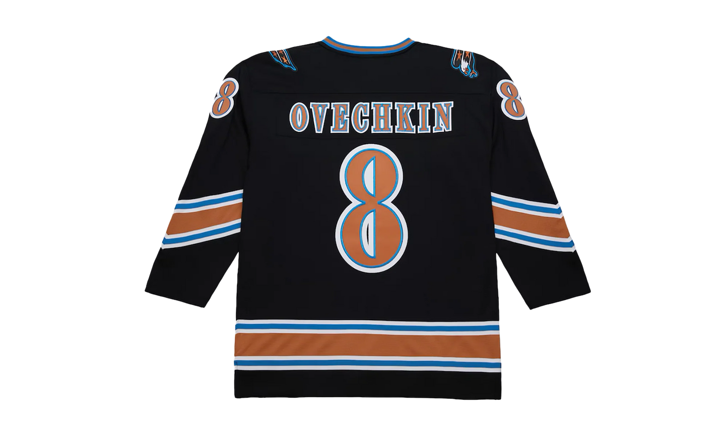 NHL Alexander Ovechkin Dark Jersey "2005 Washington Capitals - Black" JY9009 WCABLCK