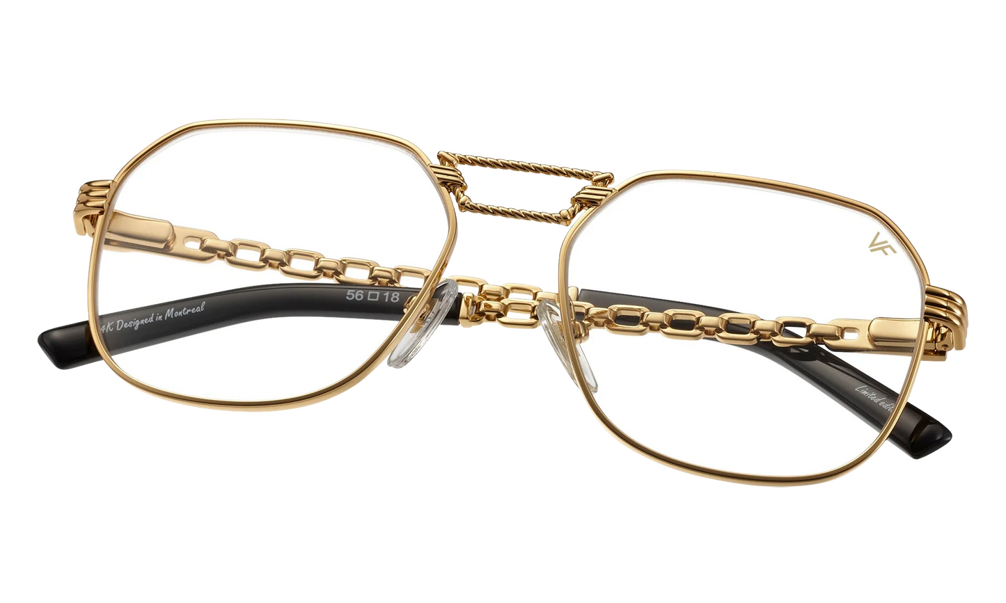 CEO Equestrian 24KT "Yellow Gold / Clear" EQCE2 0002 19D3