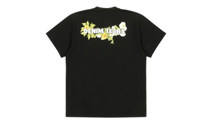Crown of Made Cotton Short Sleeve T-Shirt "Black" DT290