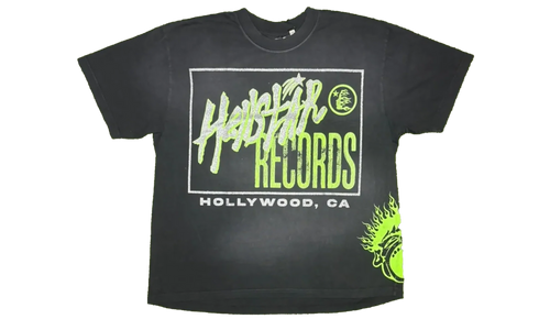 RECORDS REMIX TEE "Black" HSR179