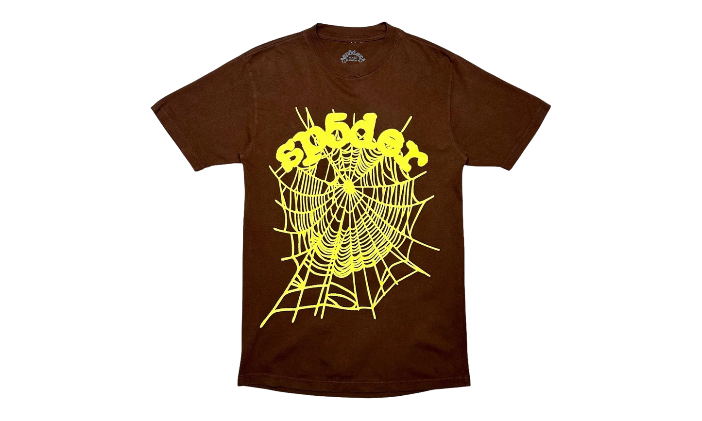 OG Web Short Sleeve Tee "Brown" SP5der331