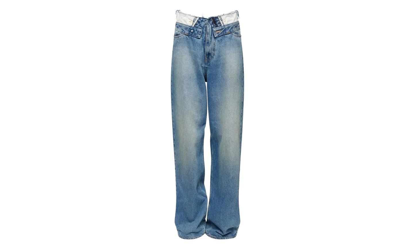5-Pocket Straight Leg Jeans WMNS "Light Blue" S52LA0271 M30058 965