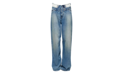 5-Pocket Straight Leg Jeans WMNS "Light Blue" S52LA0271 M30058 965