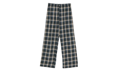 Plaid Lounge Pants "Blue" ERL11P013