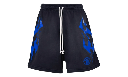 Flame Shorts "Black / Blue" HSR098