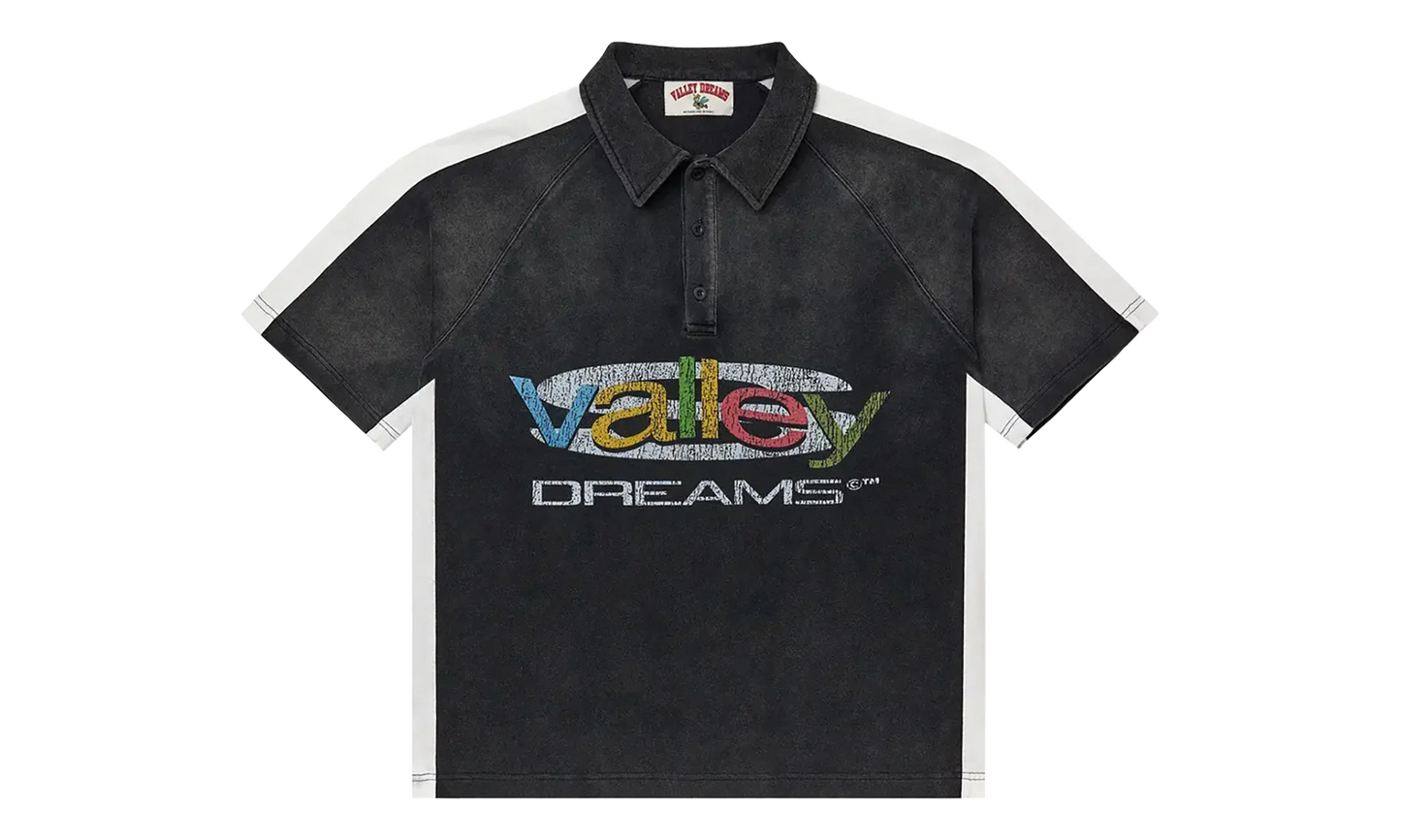 Valley Bids Polo Shirt "Black / Multicolor" VAL118