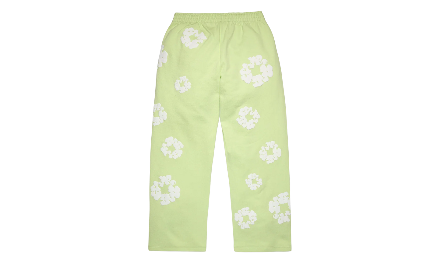 Cotton Wreath Baggy Sweatpants "Mint" DT617