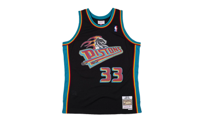 NBA Grant Hill Reload Swingman Jersey "1998 Detroit Pistons - Black" SMJYCP19295 DPIBLCK98GHI