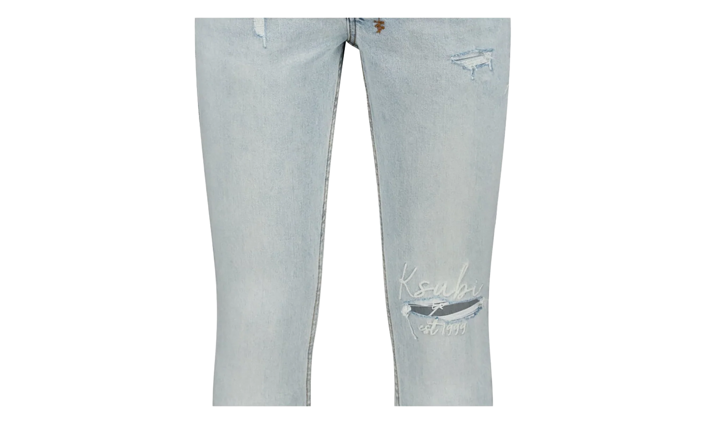 Van Winkle Arch Denim Pants "Frost Blue" MPF25DJ001