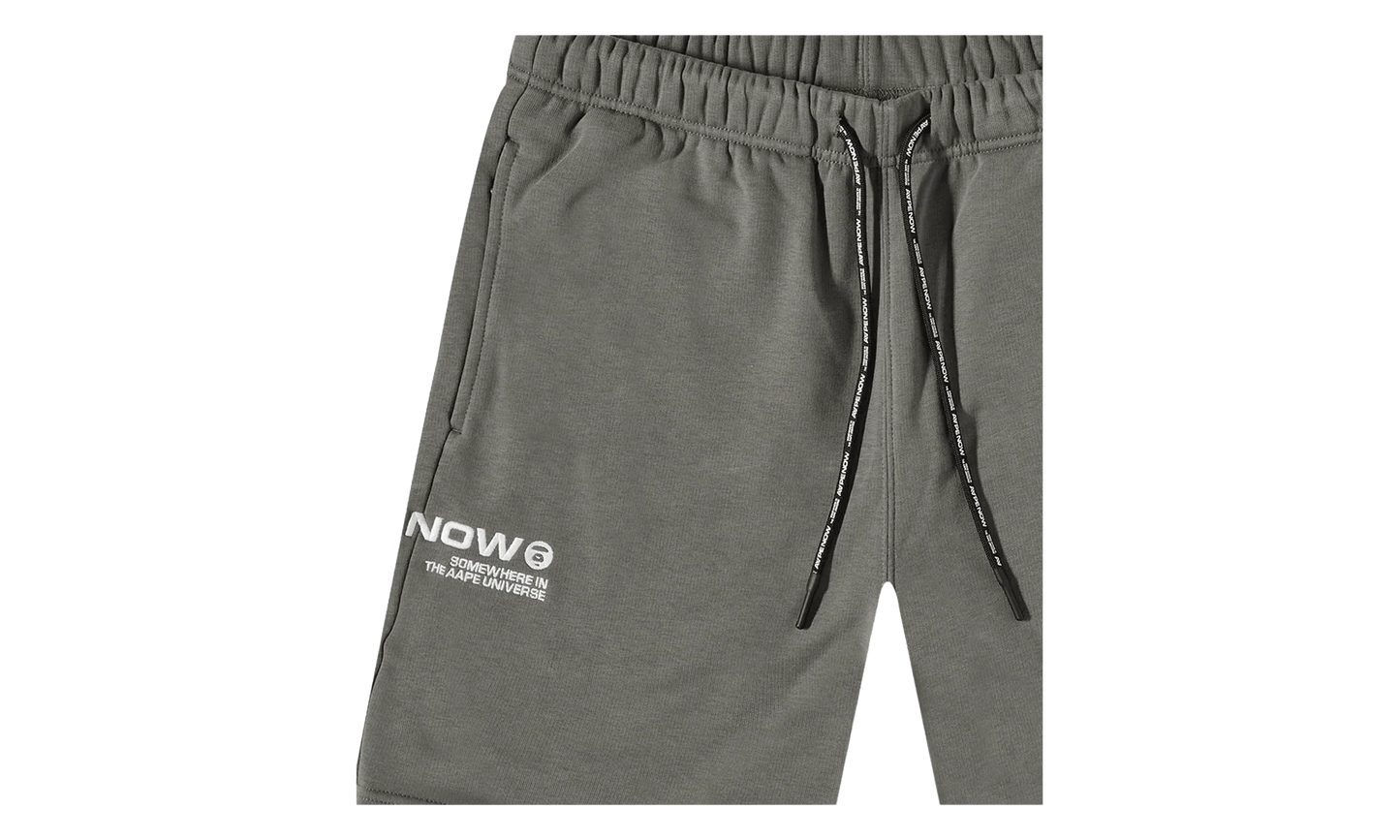 AAPE Embroidered Sweat Shorts "Cool Grey" 897FF6A8
