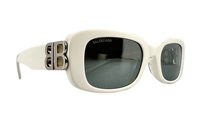 BB Hinge Oval Sunglasses "White" BB0310SK 003