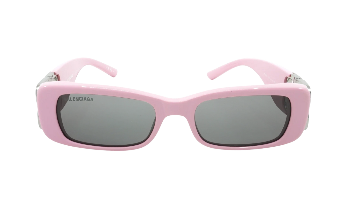 Rectangular Frame Sunglasses WMNS "Pink / Silver" BB0096S 012