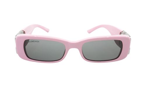 Rectangular Frame Sunglasses WMNS "Pink / Silver" BB0096S 012
