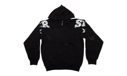 MX555 ZIP HOODIE "Black" SP5der303
