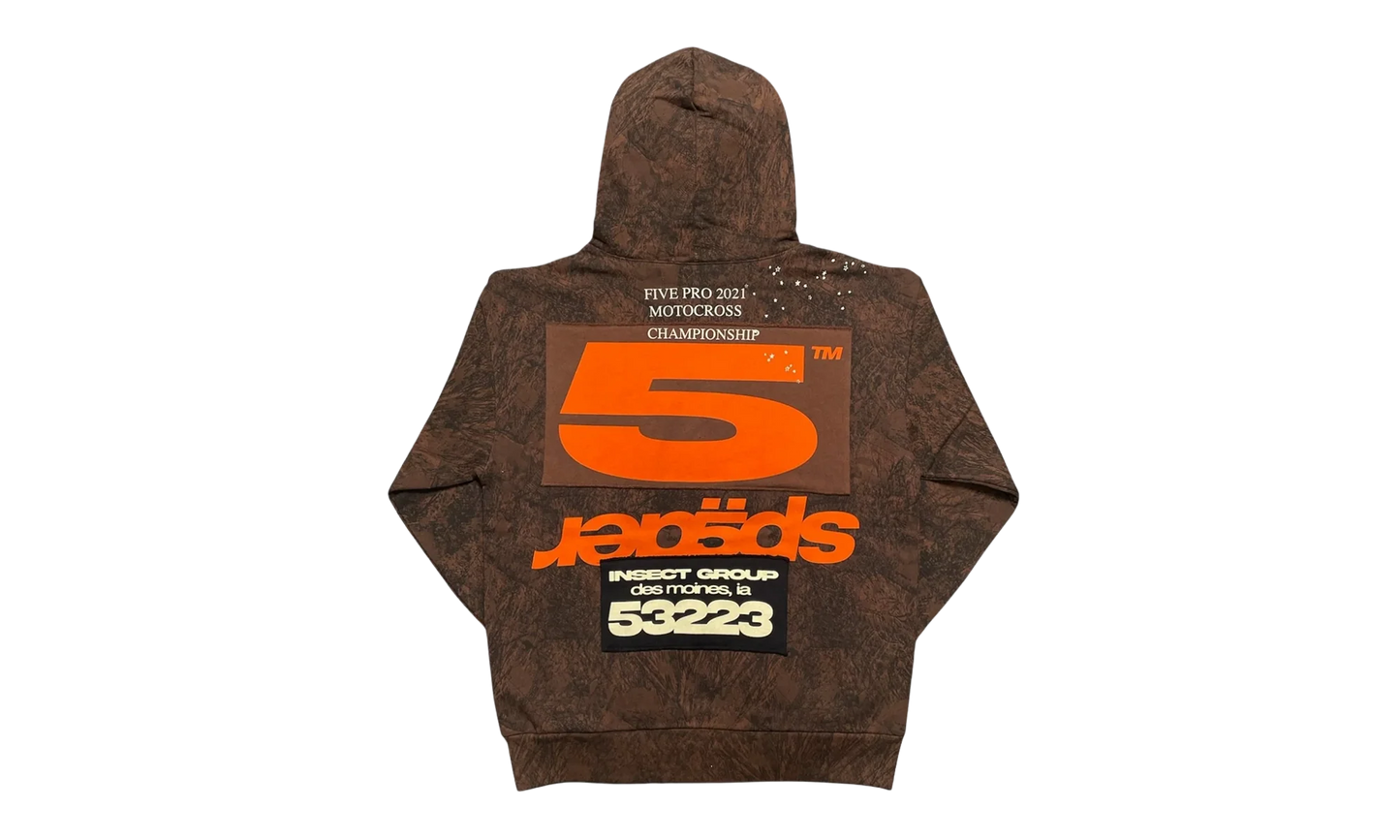 T&F Tree Hooded Sweatshirt "Brown / Camo" SP5der318