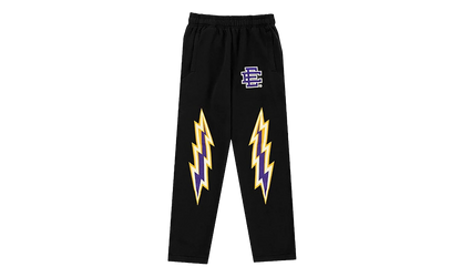 EE BASIC SWEATPANT "SS24 - Black/Purple" EE545