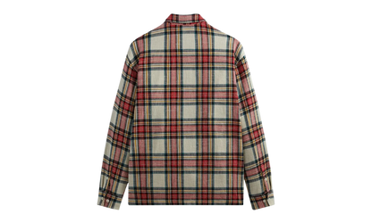 Plaid Boxy Collared Overshirt "Fame" KHM031333 678