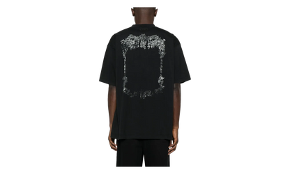 Craddle of Butterfly Oversized T-Shirt "Washed Black" UCF76TR800B WASH