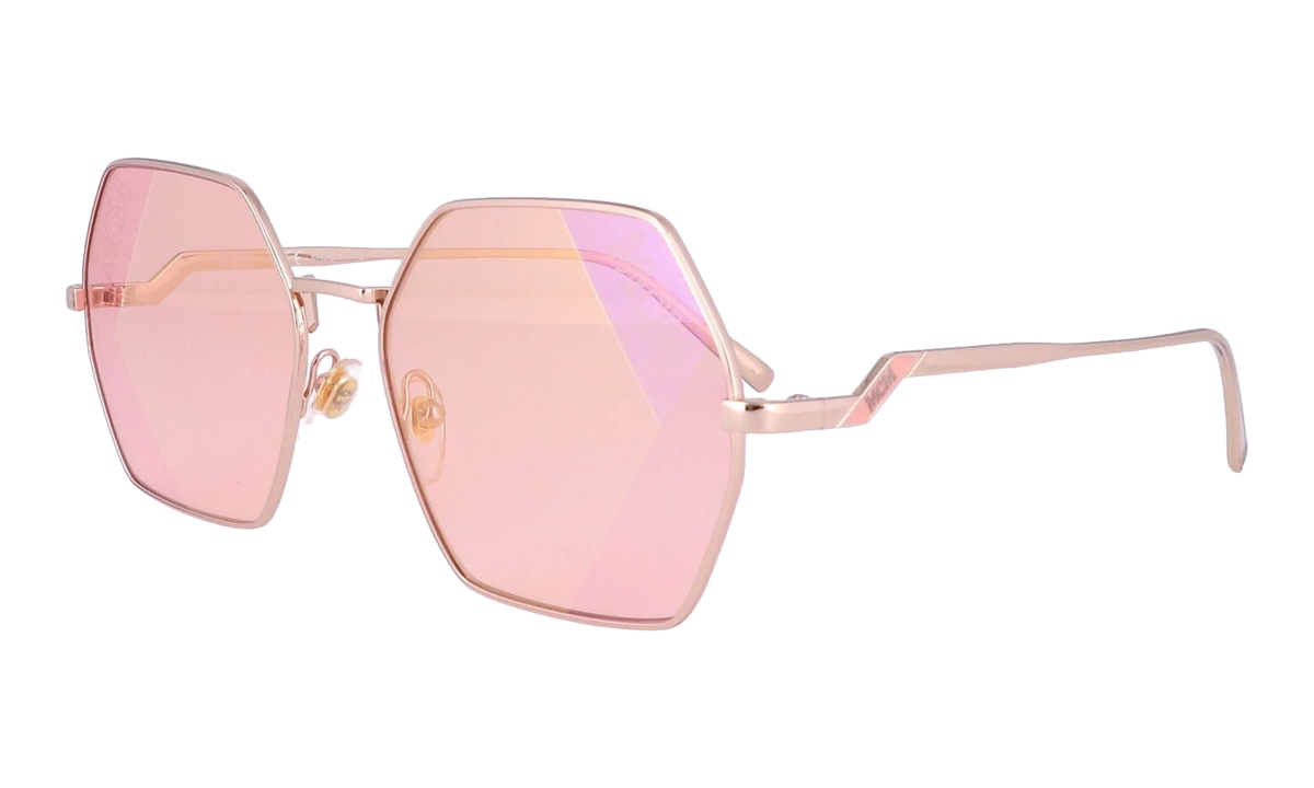 Hexagon Sunglasses "Rose Gold" MCM126S-780