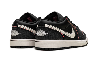 Air Jordan 1 Low SE "Black/Black/Racer Pink/Pale Ivory" IR0842 010