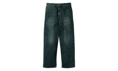 Washed Denim Wide Pants "Indigo" 252XBNH PTM04 INDIGO