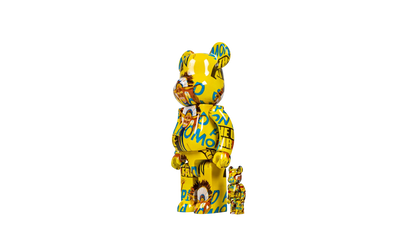 BE@RBRICK Andy Warhol × JEAN-MICHEL BASQUIAT #3 10 "100% and 400%" 4530956596310