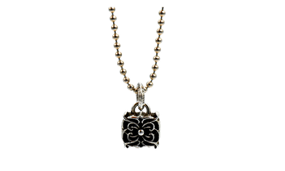 Butterfly Pendant and Ball Chain "Silver" CHRM0734
