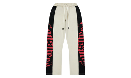 Courtside Sweatpants "Bone / Black / Red" GS070