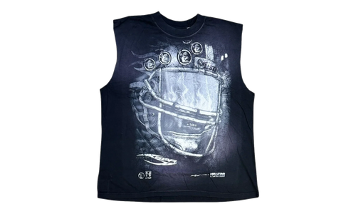 Helmet Sleeveless T-Shirt "Black" HSR187