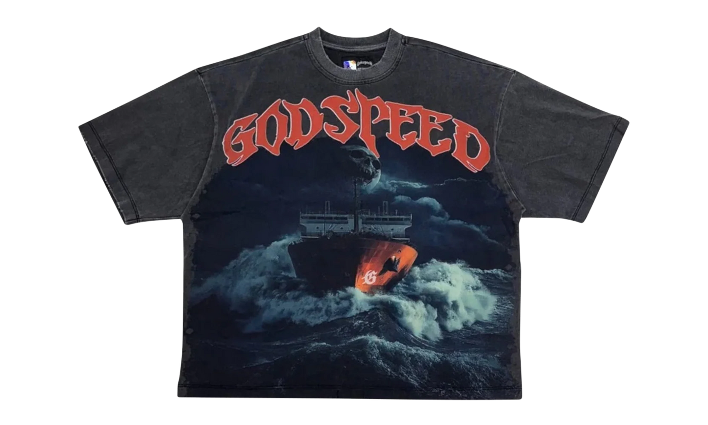 Sea Sick Tee "Grey Wash" KZF09QLY