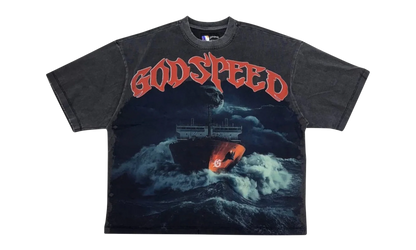 Sea Sick Tee "Grey Wash" KZF09QLY