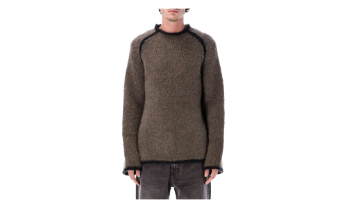 Rider Roundneck Sweater "Steel Mohair" M4253RS
