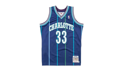 NBA Alonzo Mourning Authentic Jersey "1994 Charlotte Hornets - Dark Purple" AJY4LG19020 CHODKPR94AMO
