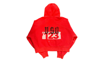 MEMBERSHIP USO ZIP HOODIE "Red" RIV03