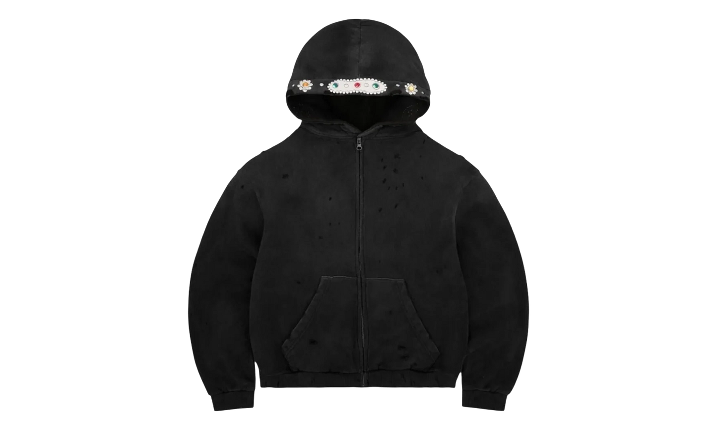Sapphire Zip Up Hoodie "Black" BS102