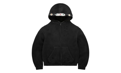 Sapphire Zip Up Hoodie "Black" BS102