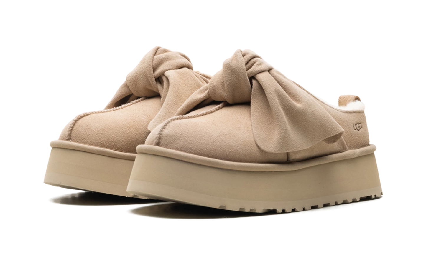 Platform Slip-On Bow Slipper WMNS "Sand" 1176290 SAN