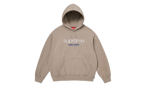 Classic Logo Hooded Sweatshirt "SS26 - Taupe" SU27104