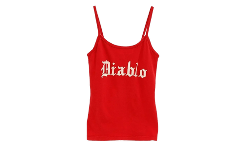 Diablo Cholita Tank "Red" WCJSY0128006
