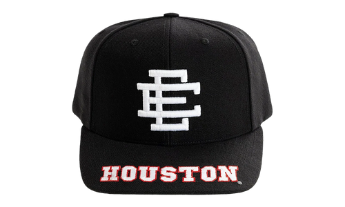 COLLEGE HOUSTON CAP "SS24 - Black/White" EE449