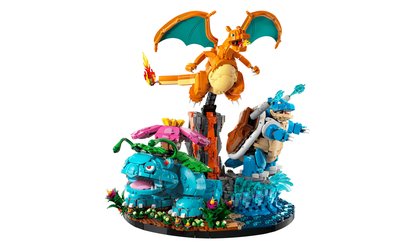 LEGO Pokemon Venusaur, Charizard and Blastoise Set "Multi-Color" 72153