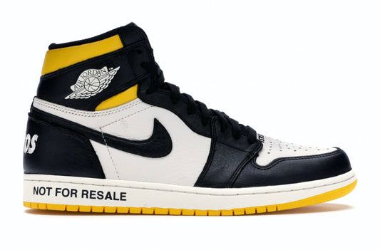 1 Retro High Not for Resale Varsity Maize