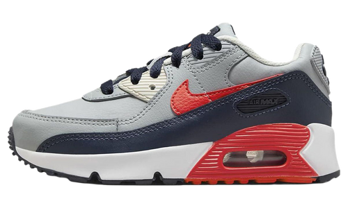 Air Max 90 Leather PS "Light Smoke Bright Crimson" CD6867 021