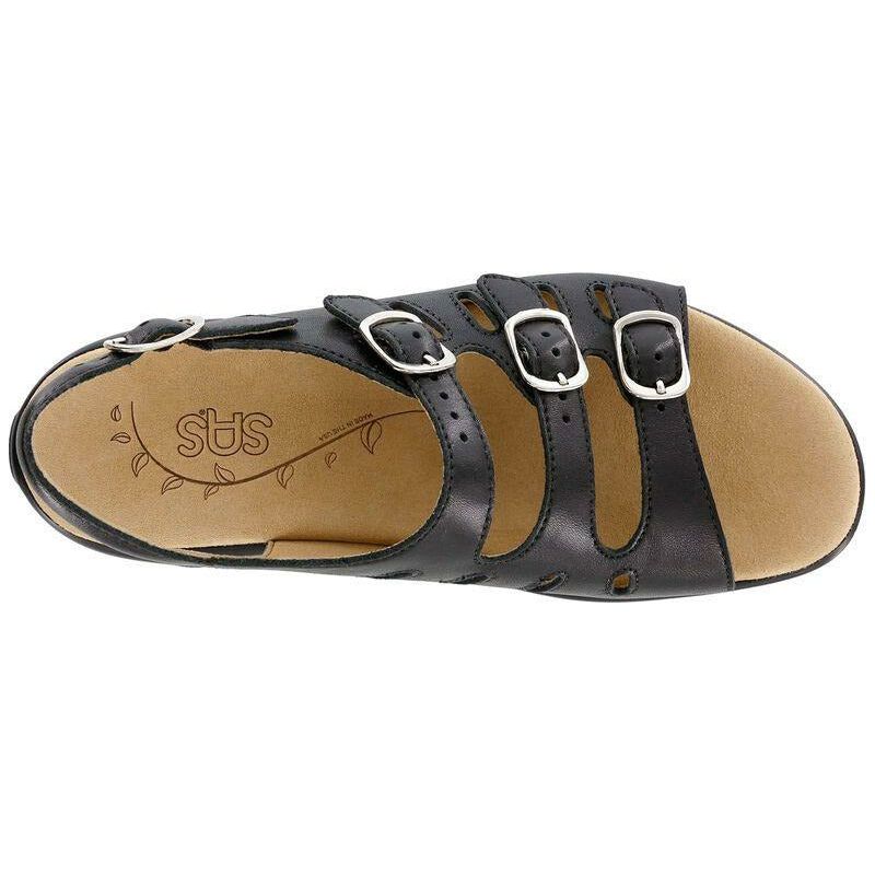 Women's Mystic Slingback Sandal in Black