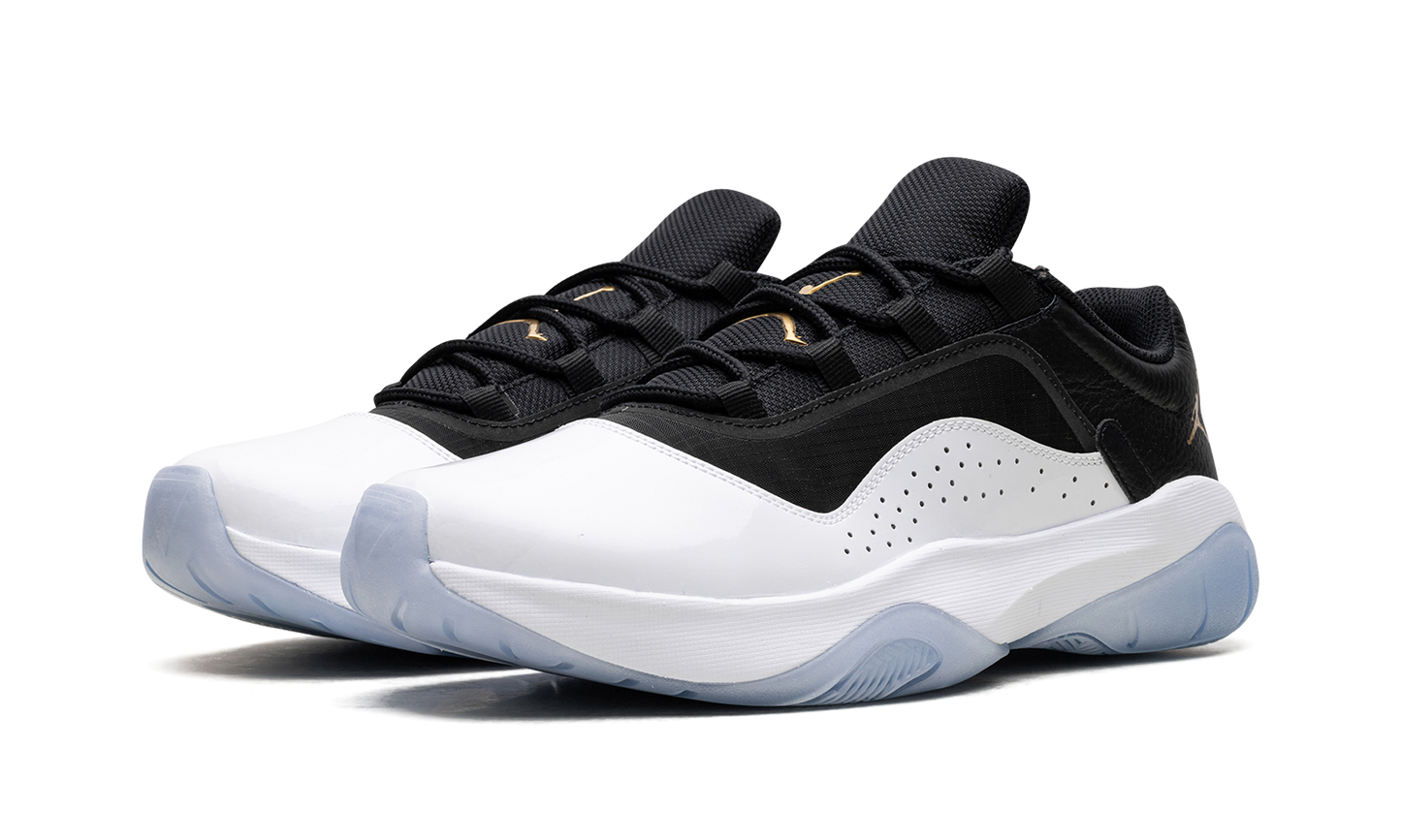 RETRO 11 CMFT LOW "BLACK WHITE GOLD" DN4180 070